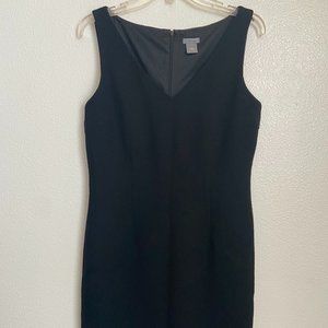 Black V-neck Ann Taylor Dress